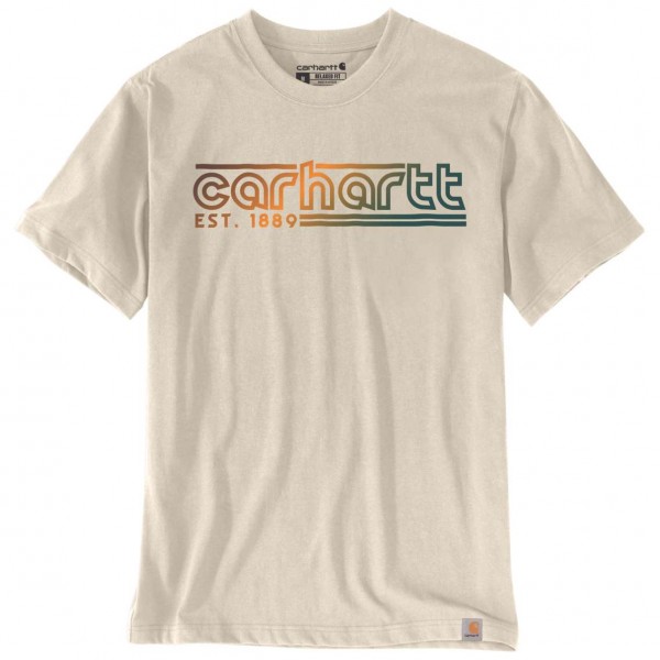 Carhartt Relaxed Fit Lightweight Kurzarm Logo Graphic T-Shirt