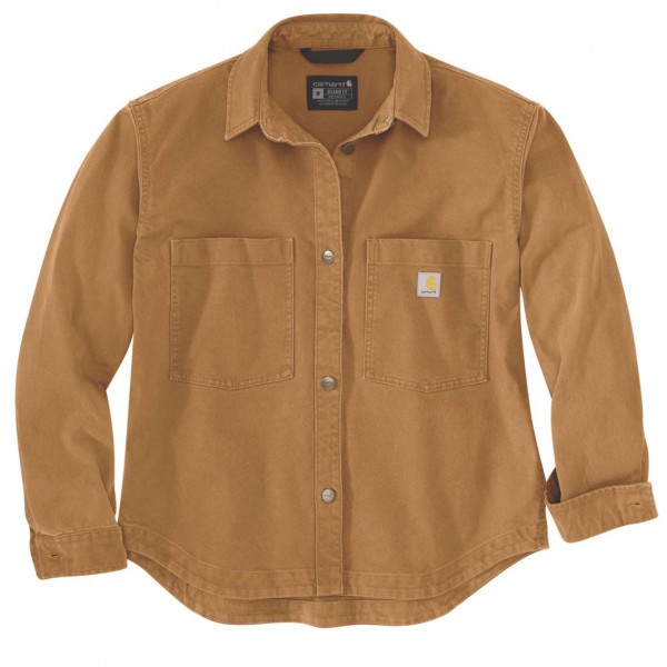 Carhartt Workwear Rugged Flex Loose Fit Heavyweight Duck Hemd Damen