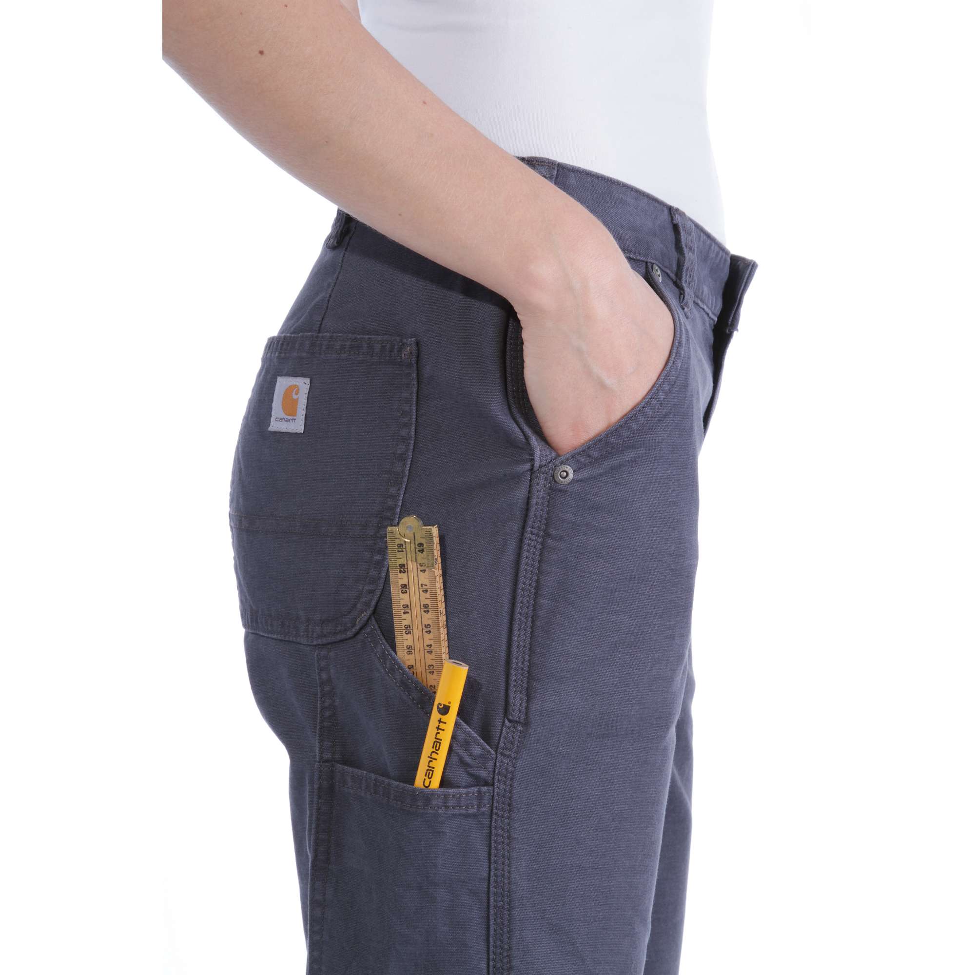 Carhartt Women's Slim-Fit Crawford Pants  Arbeitskleidung frauen, Hosen  damen, Arbeitsmode