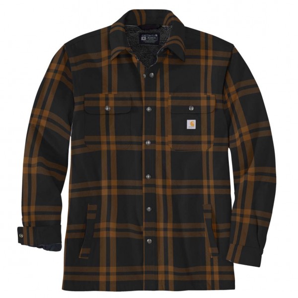 Carhartt Relaxed Fit Flannel Sherpa-Lined Hemd