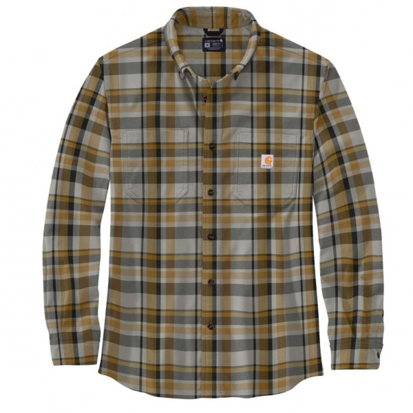 Carhartt Workwear Rugged Flex relaxed Fit Midweight Flanell Langarm Hemd